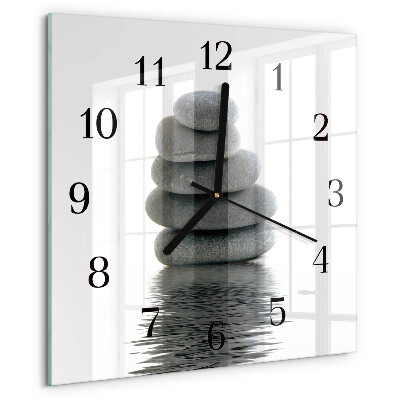 Reloj de vidrio Piedras