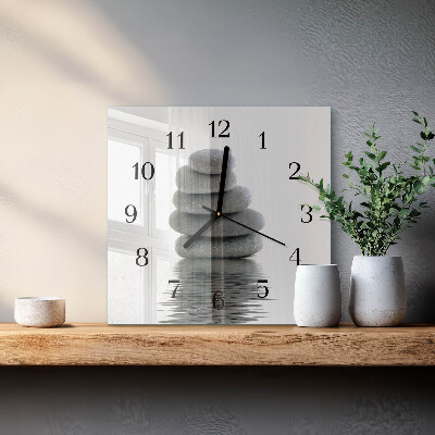 Reloj de vidrio Piedras
