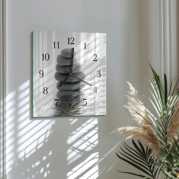 Reloj de vidrio Piedras