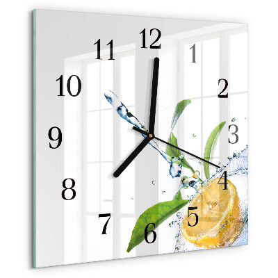 Reloj de vidrio Cítrico