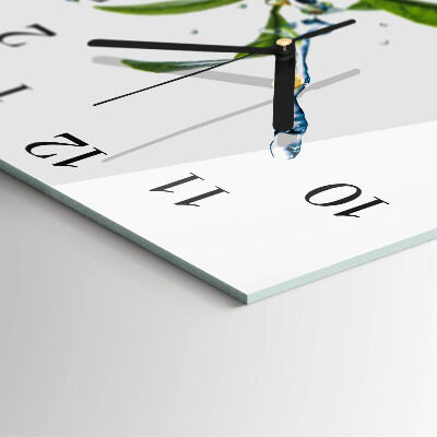 Reloj de vidrio Cítrico