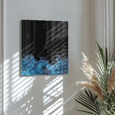 Reloj de vidrio Agua