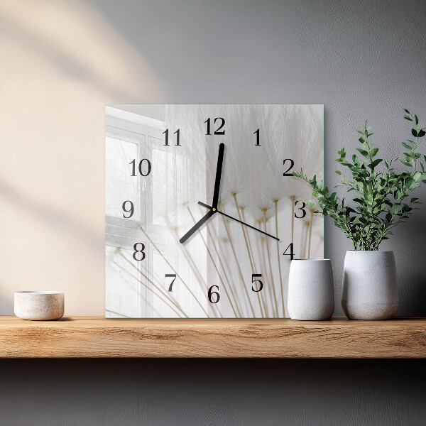 Reloj de vidrio Diente de león