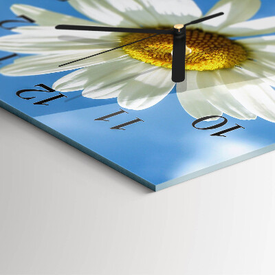 Reloj de vidrio Flor