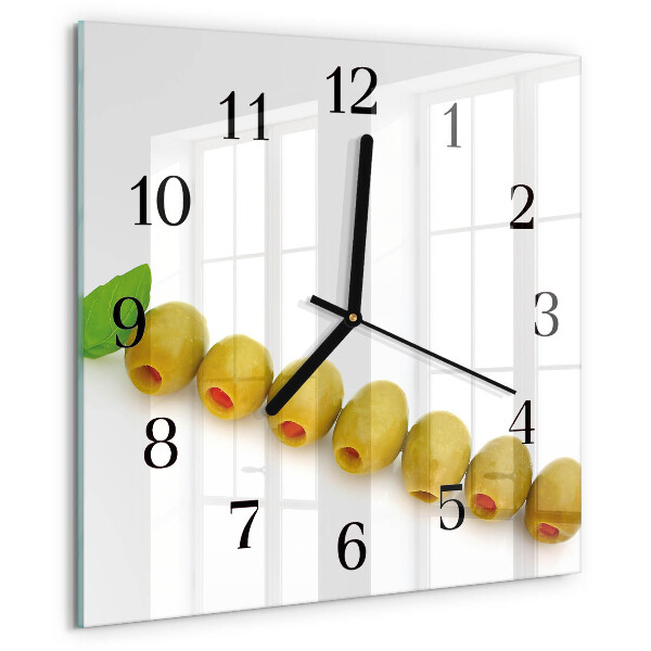 Reloj de vidrio Aceitunas
