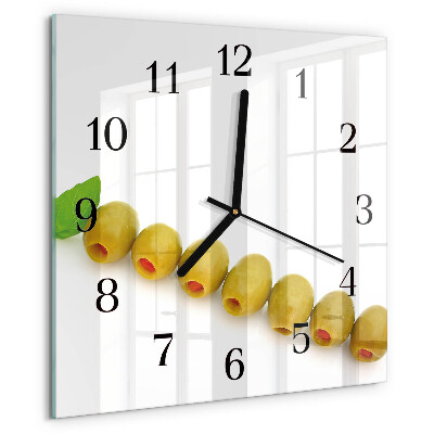 Reloj de vidrio Aceitunas