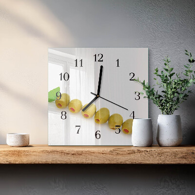 Reloj de vidrio Aceitunas