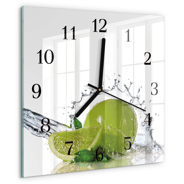 Reloj de vidrio Agua de cal