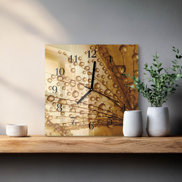 Reloj de vidrio Diente de león