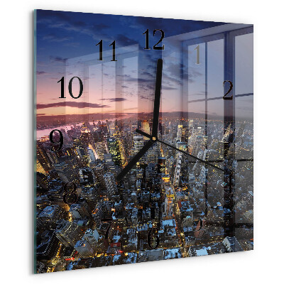 Reloj de vidrio Horizonte