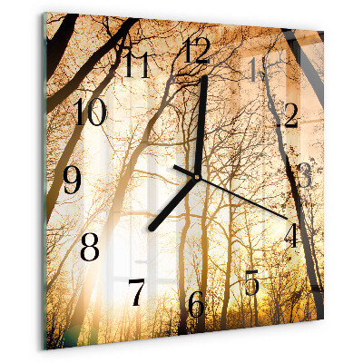 Reloj de vidrio Árboles
