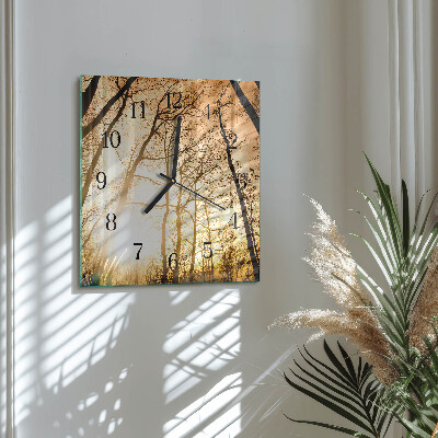 Reloj de vidrio Árboles