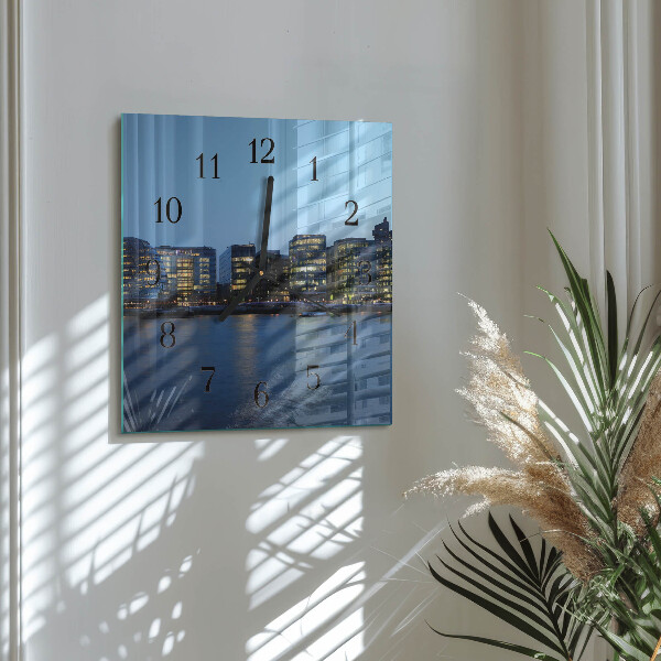 Reloj de vidrio Horizonte