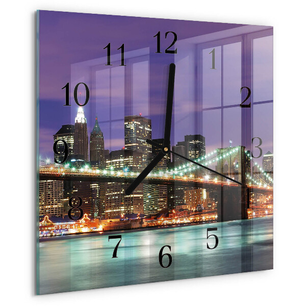 Reloj de vidrio Puente del horizonte