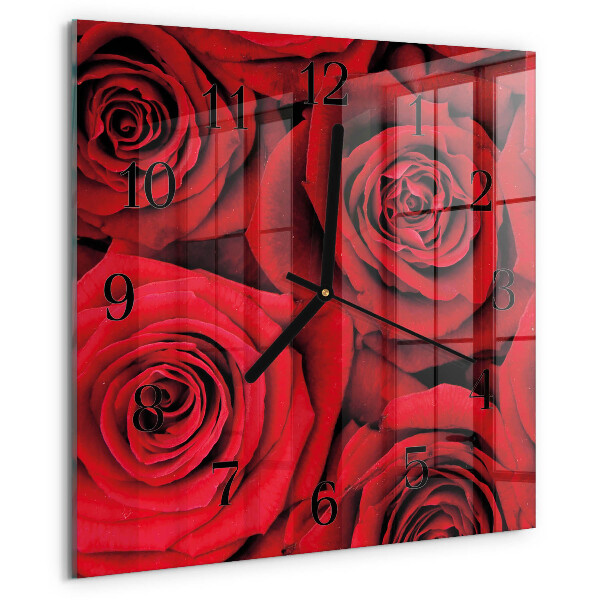 Reloj de vidrio Rosas