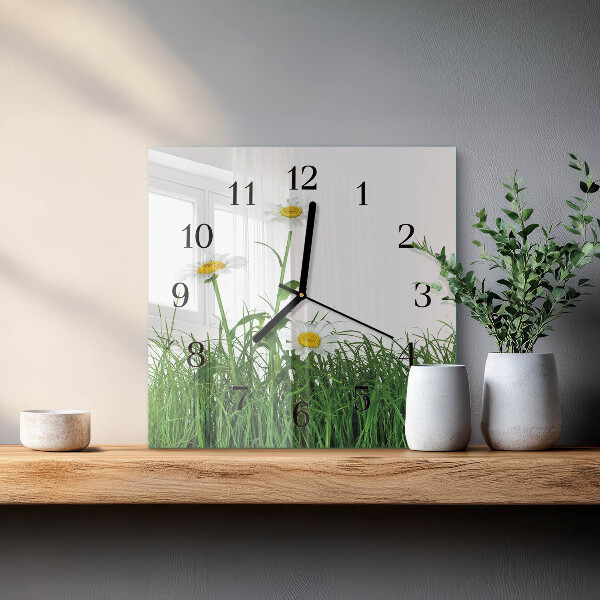 Reloj de vidrio Margaritas