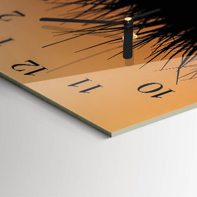 Reloj de vidrio Césped