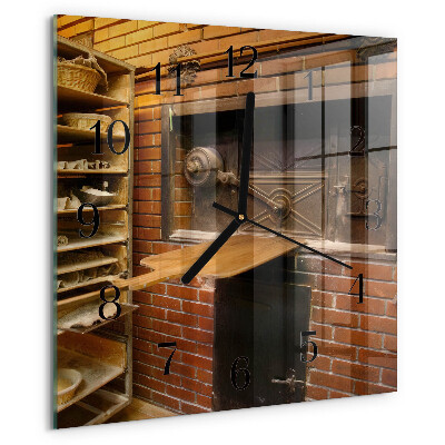 Reloj de vidrio Horno de pan