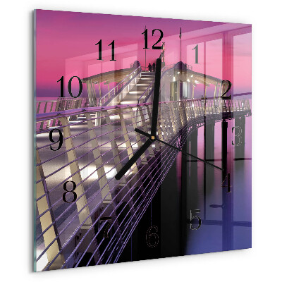 Reloj de vidrio Muelle