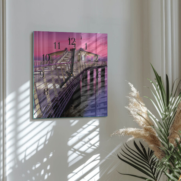 Reloj de vidrio Muelle