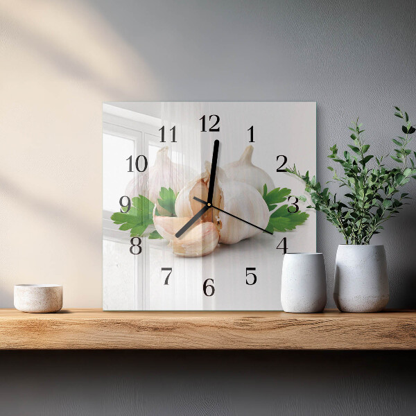 Reloj de vidrio Ajo