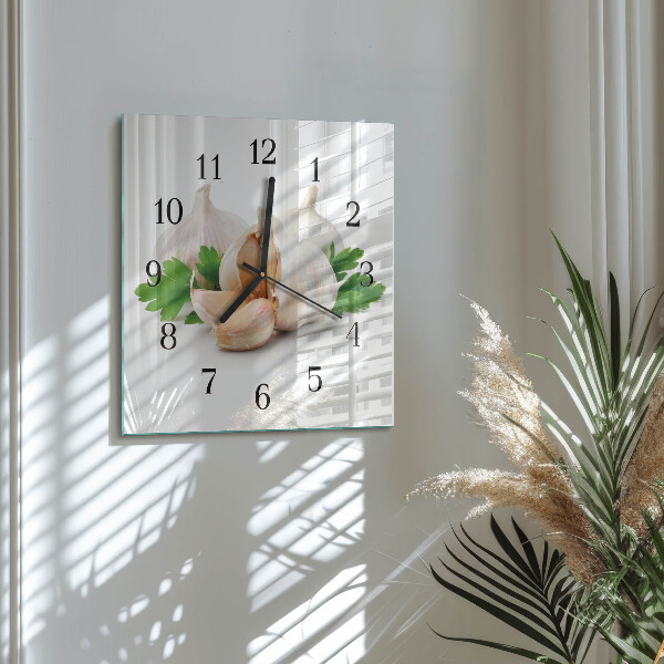 Reloj de vidrio Ajo