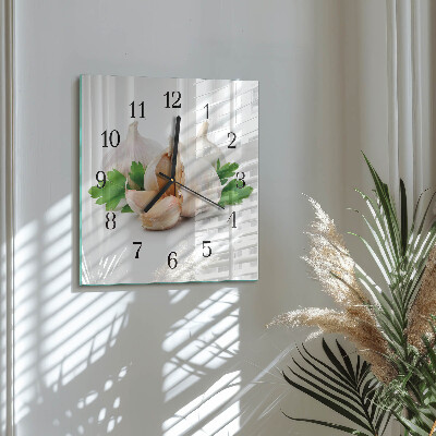 Reloj de vidrio Ajo