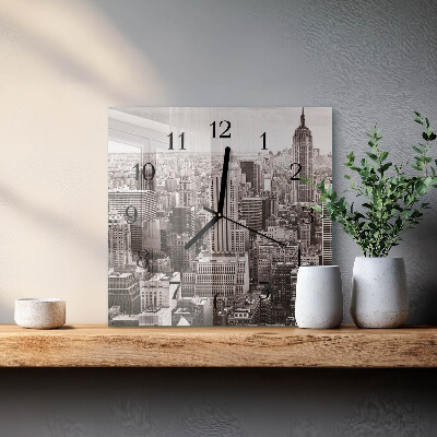 Reloj de vidrio Horizonte