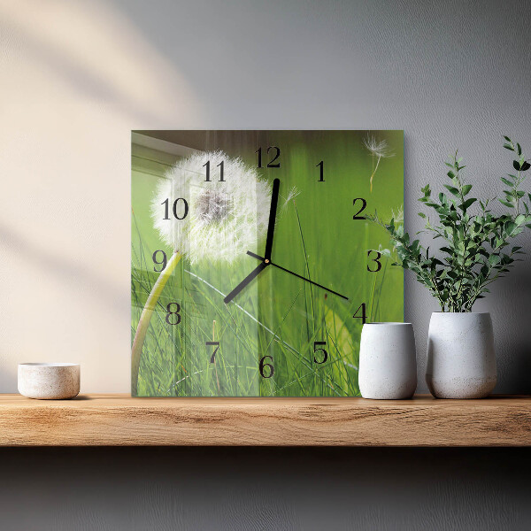 Reloj de vidrio Diente de león