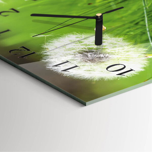 Reloj de vidrio Diente de león