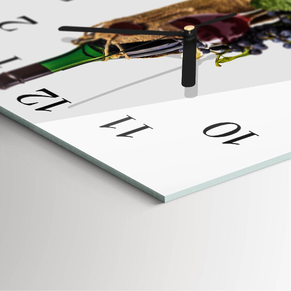 Reloj de vidrio Uvas para vino