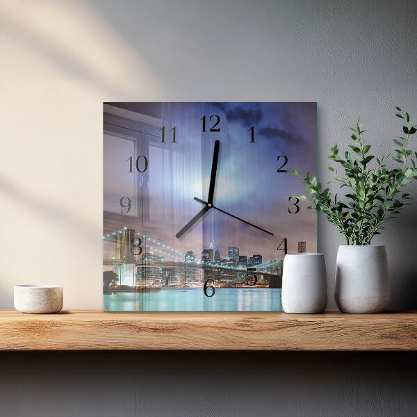 Reloj de vidrio Noche del horizonte
