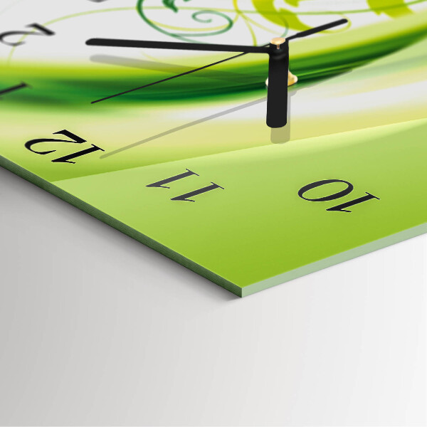 Reloj de vidrio Planta modelo