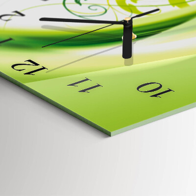 Reloj de vidrio Planta modelo