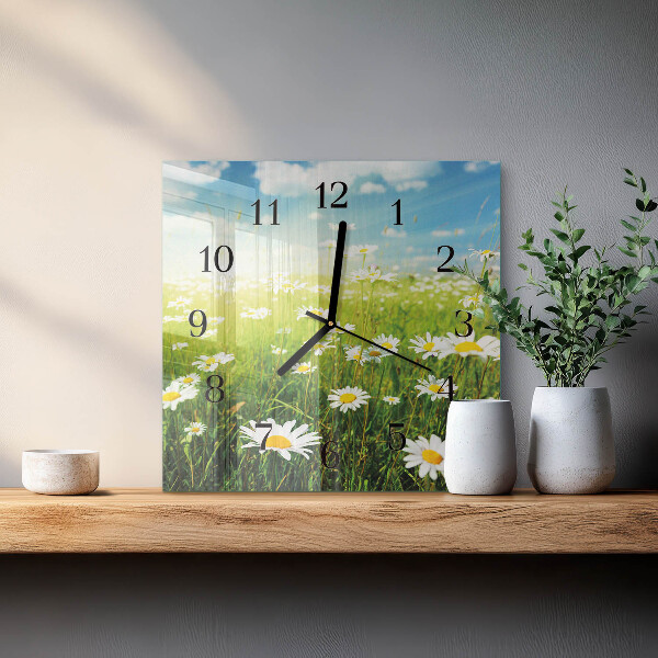 Reloj de vidrio Margaritas