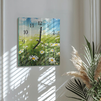 Reloj de vidrio Margaritas