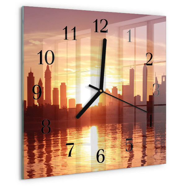 Reloj de vidrio Horizonte