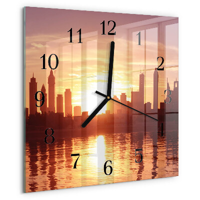 Reloj de vidrio Horizonte