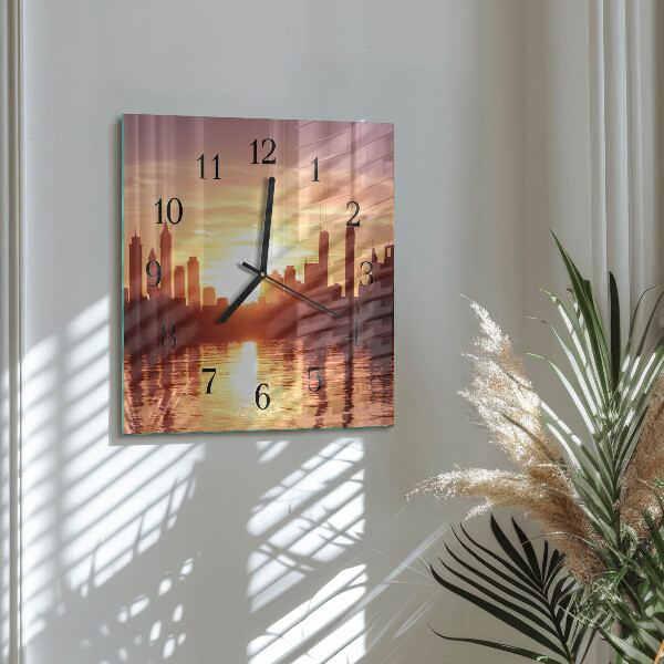 Reloj de vidrio Horizonte