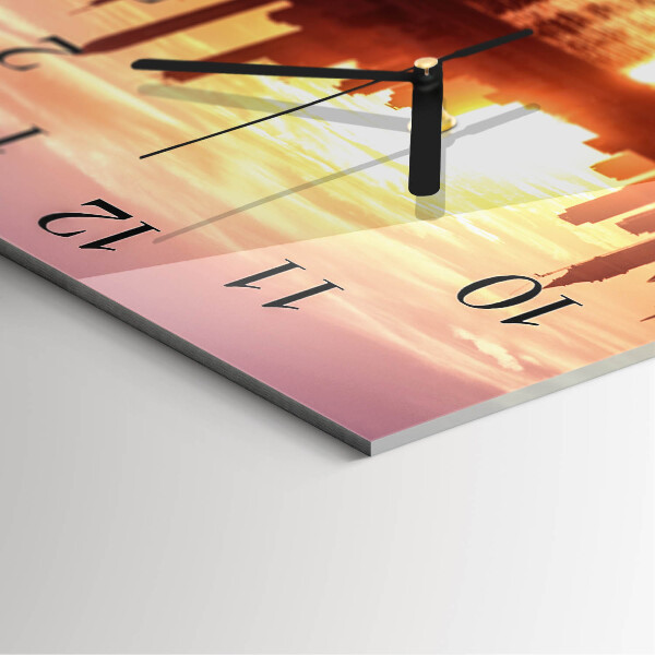 Reloj de vidrio Horizonte