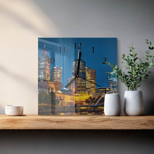 Reloj de vidrio Ciudad