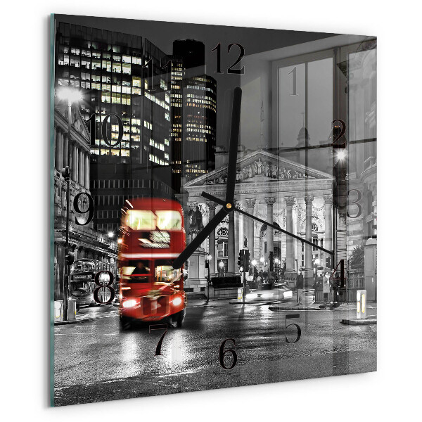 Reloj de vidrio Autobús de Londres