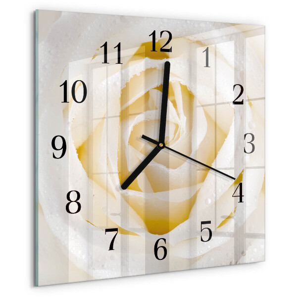 Reloj de vidrio Rosa