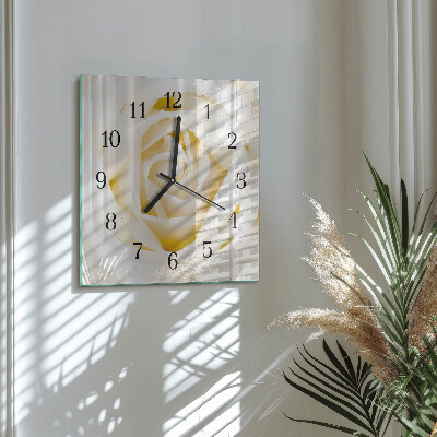 Reloj de vidrio Rosa