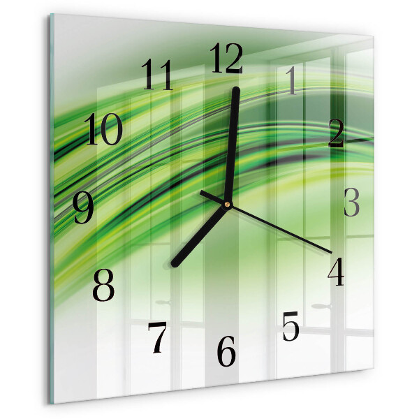 Reloj de vidrio Arte abstracto