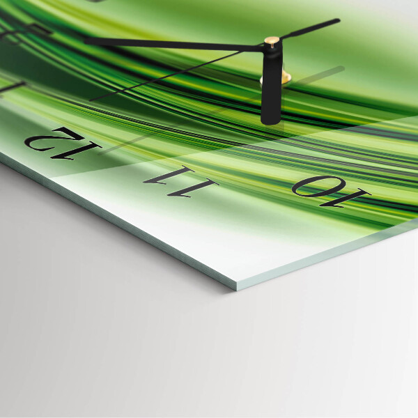 Reloj de vidrio Arte abstracto