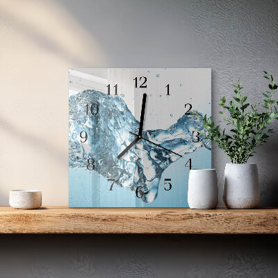 Reloj de vidrio Agua