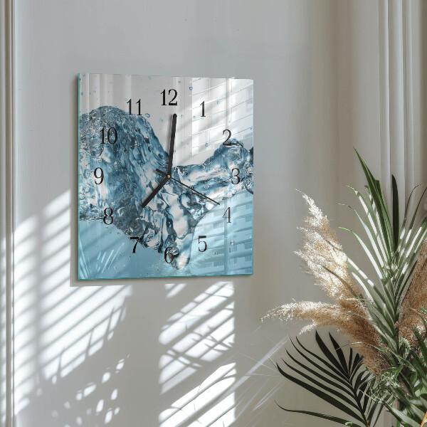 Reloj de vidrio Agua
