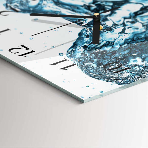 Reloj de vidrio Agua