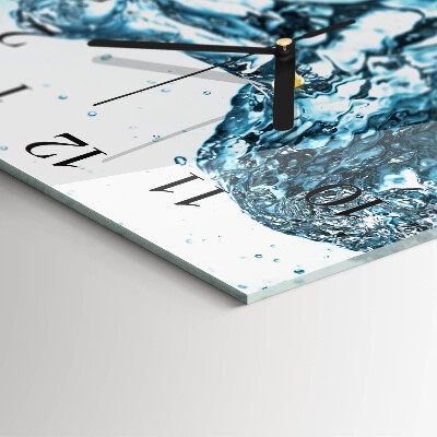 Reloj de vidrio Agua
